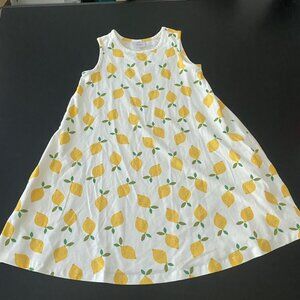 NWOT Hanna Andersson Lemon Swing Dress